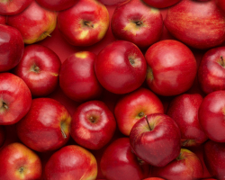 Fruits including apples