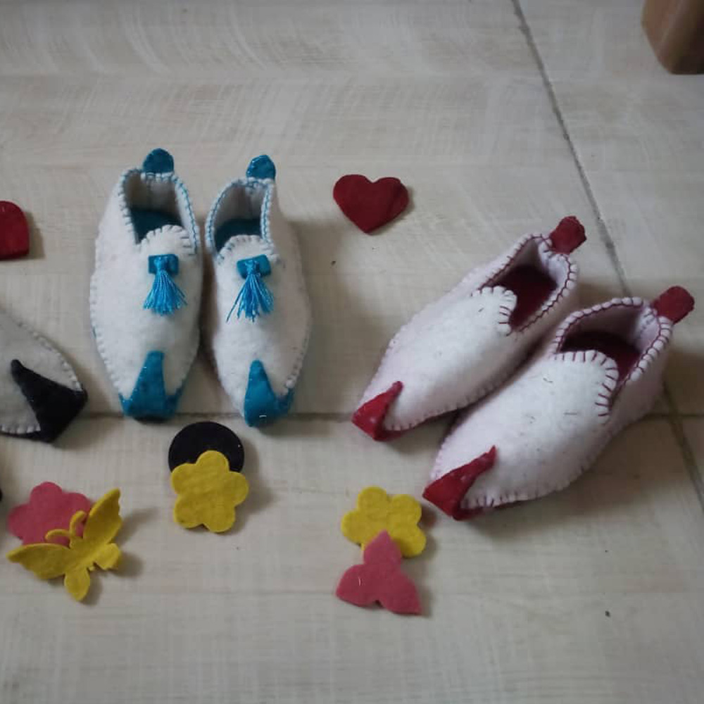 گیوه دست دوز پسرانه