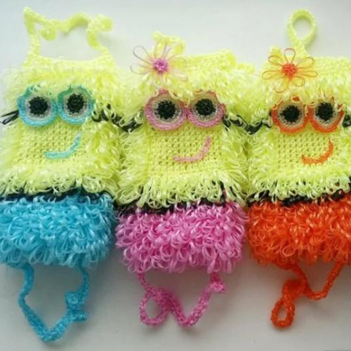 لیف حمام بافتنی