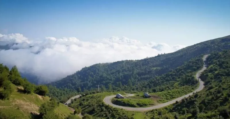مسیر دسترسی روستای فیلبند مازندران