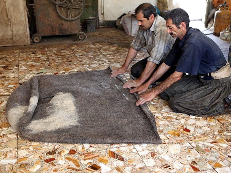 شهرکرد، شهر جهانی نمد