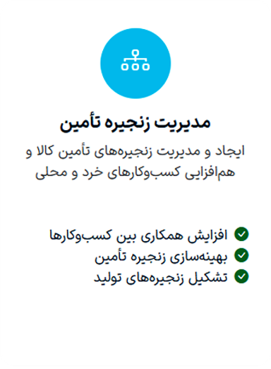  مدیریت زنجیره تأمین