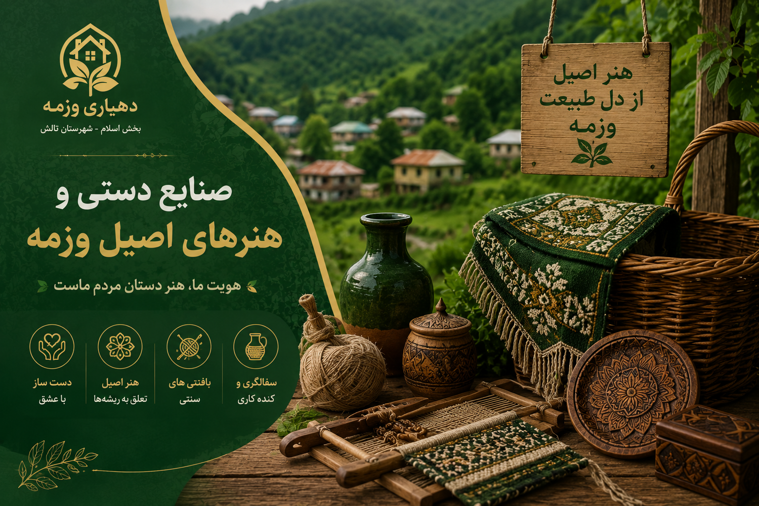 صنایع دستی  و هنرهای اصیل