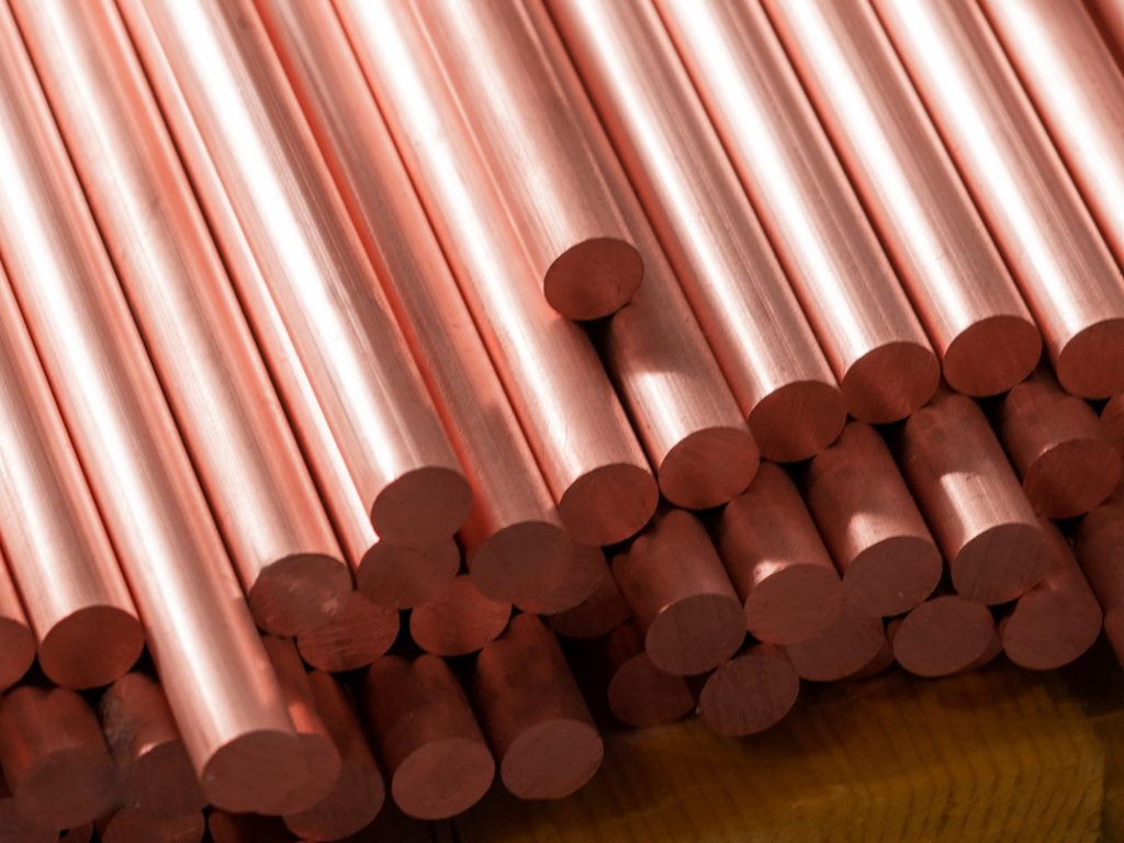 مفتول و میلگرد مسی