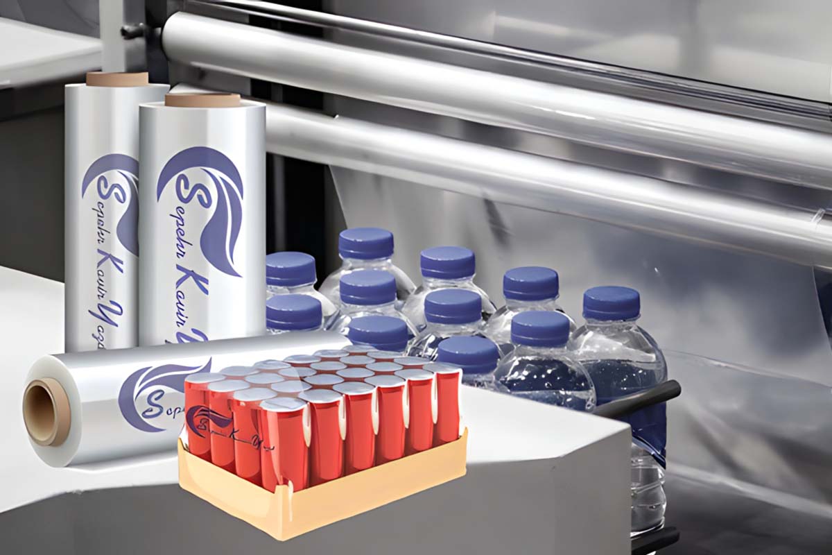   فیلم های شیرینگ صنعتی چاپدار و بدون چاپ 