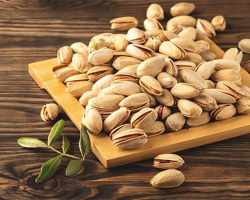 Nuts, including pistachios