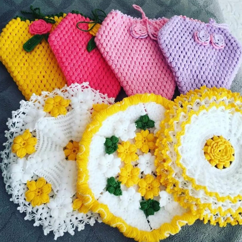 لیف حمام بافتنی