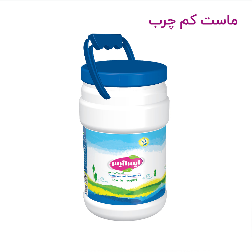 ماست کم چرب ایساتیس