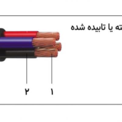 کابل قدرت با حفاظ مسی و عایق شیرکوه