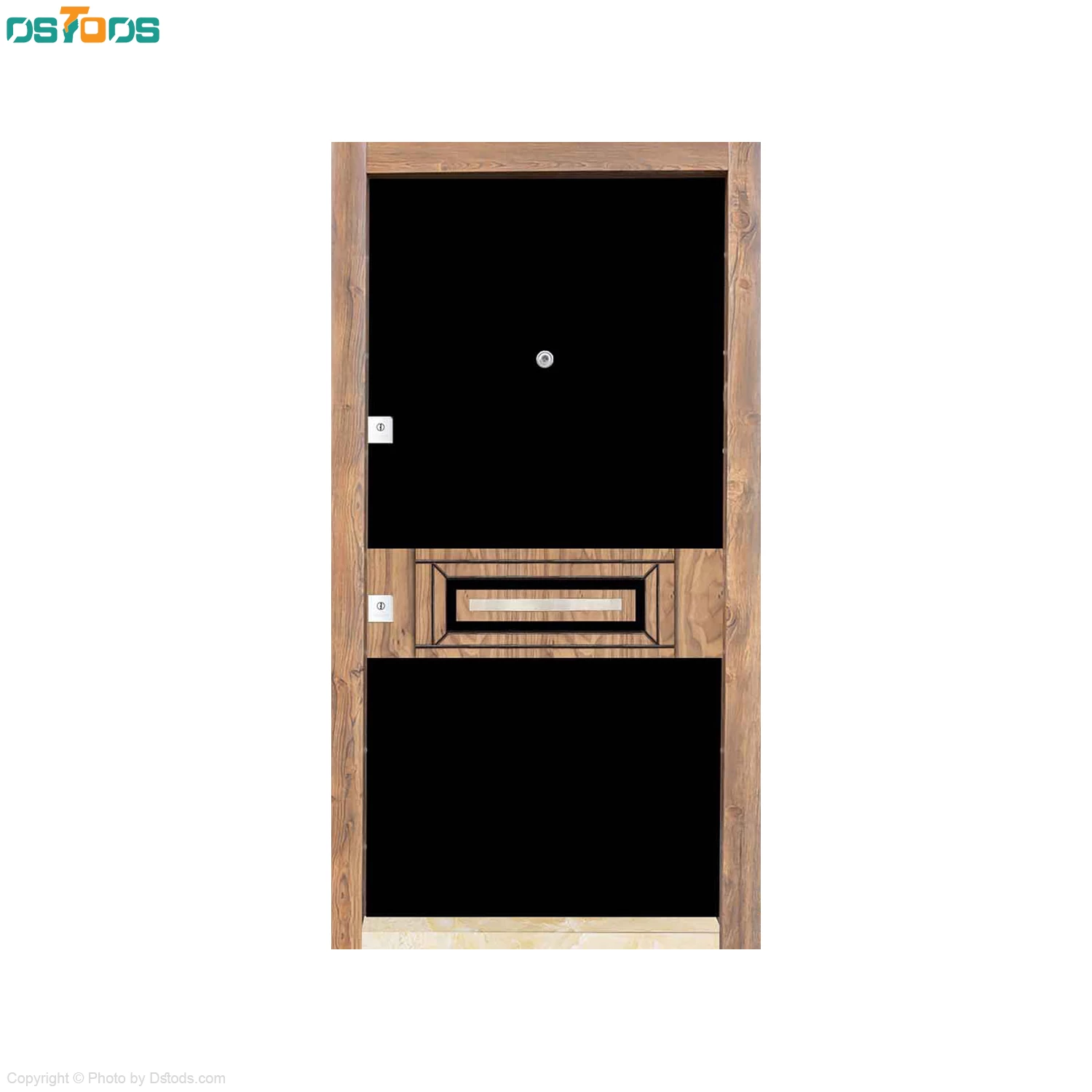 درب ضد سرقت فراز  دُر طرح روکش PVC کد p.224